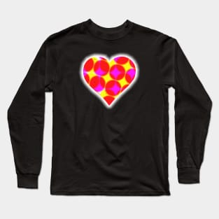 Tye Dye Heart Long Sleeve T-Shirt